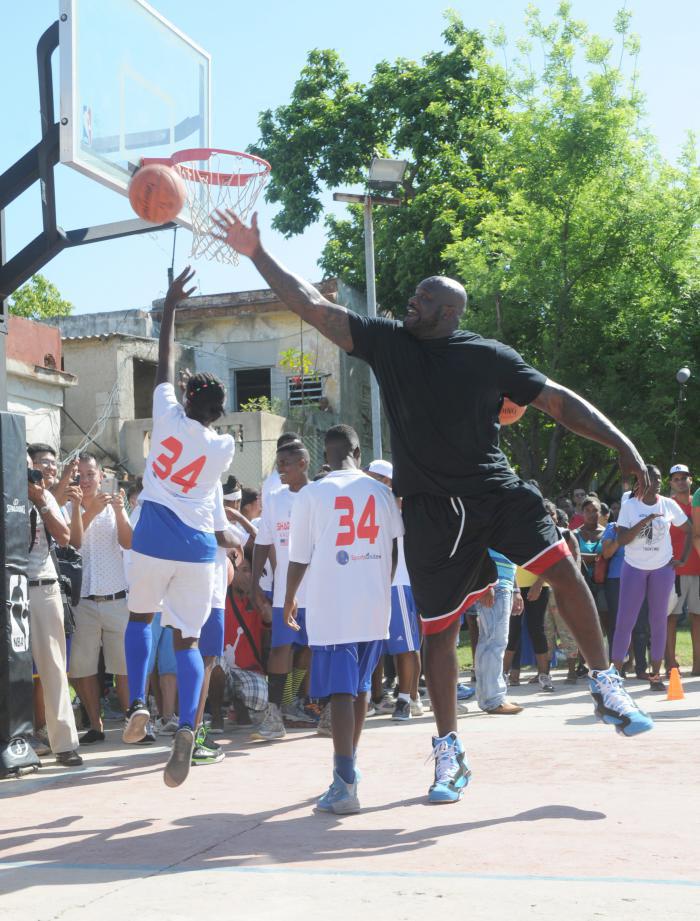 Shaq: un gigante a L’ Avana