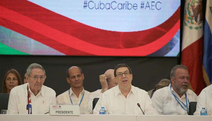 Raúl ha presieduto la XXII Riunione del Consiglio de Ministri della AEC