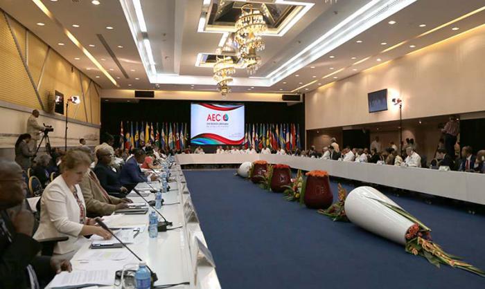 Raúl ha presieduto la XXII Riunione del Consiglio de Ministri della AEC