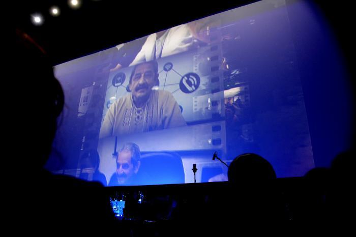 Premiazione del 44º Festival del Nuovo Cinema Latinoamericano nella sala Charles Chaplin del ICAIC.Il sentire latinoamericano ha marcato la cerimonia della premiazione