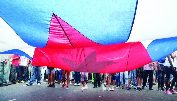 Oggi  Marcia del Popolo Combattente